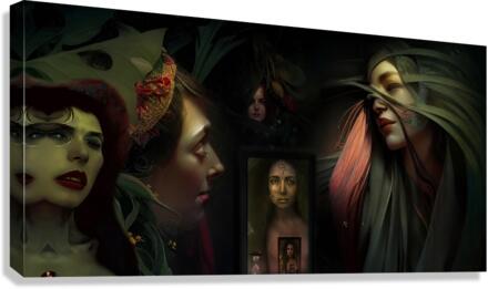 Out Door Canvas Print