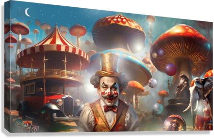 Cirque Rouge Canvas Print