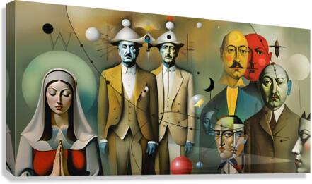 seven Canvas Print