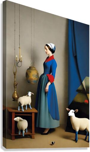Blue Day Canvas Print