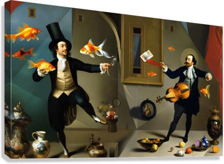 FISHEZ Canvas Print