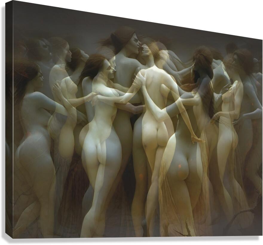 GHOSTS Canvas Print