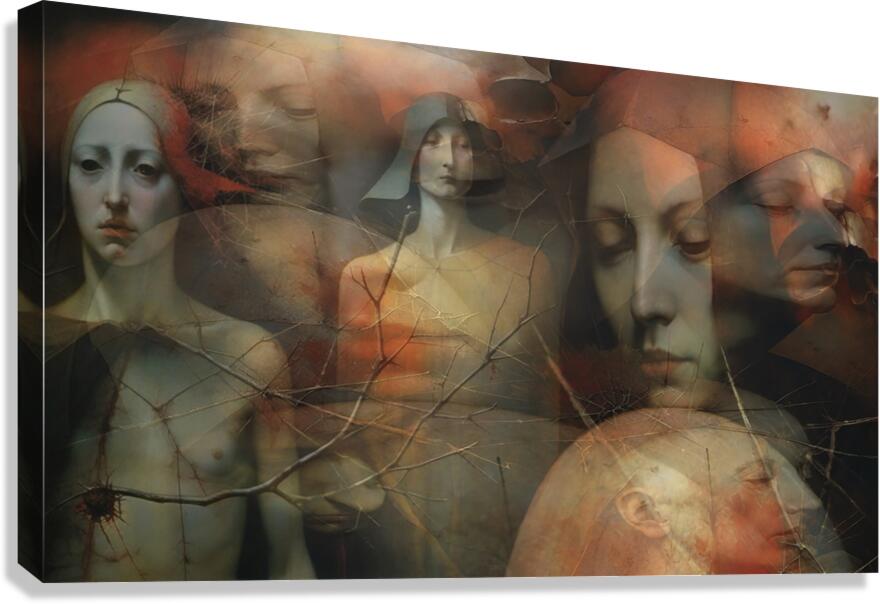 Underneath Below Canvas Print