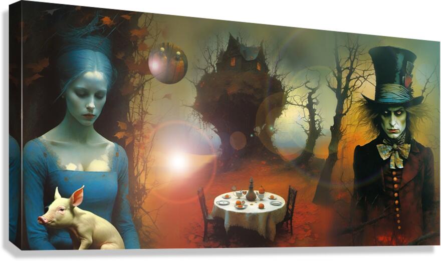 teaparty Canvas Print