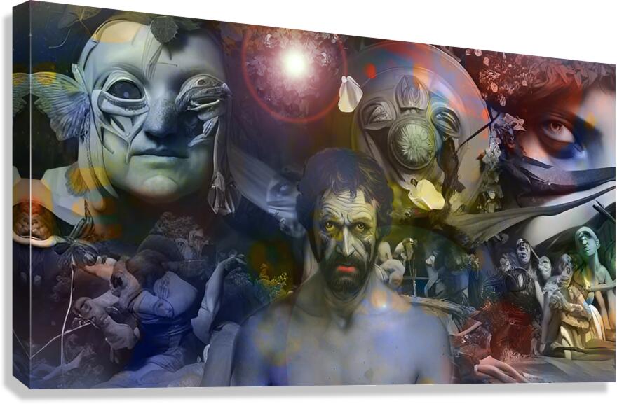  Planet Rome Canvas Print