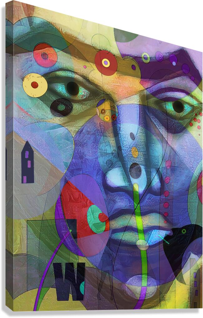 doubleU Canvas Print