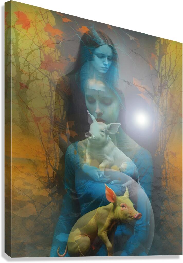 swine Canvas Print