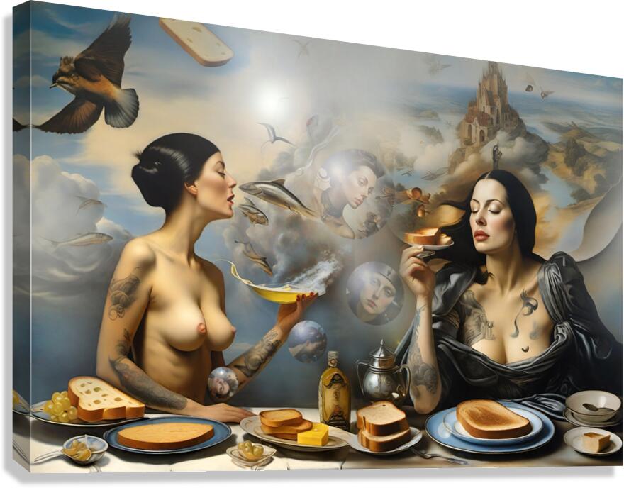 DinnerGuest Canvas Print