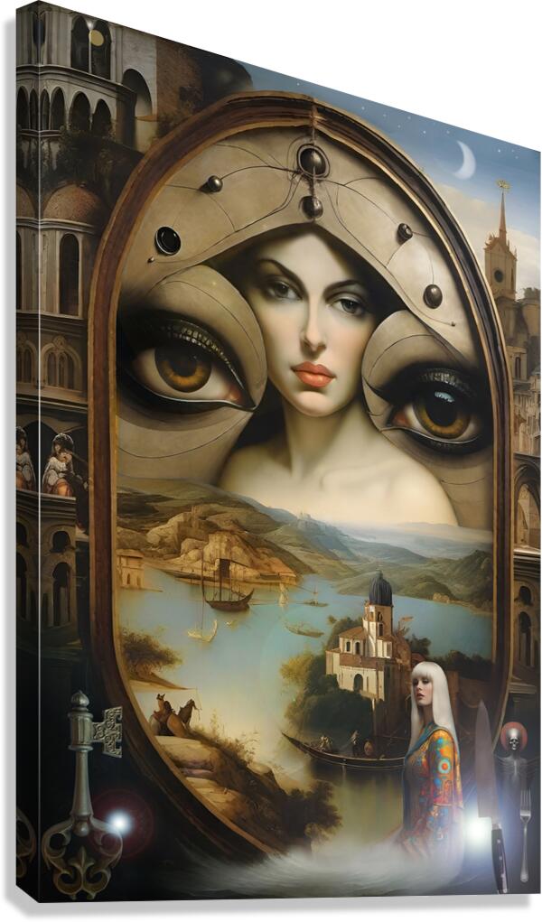 mirror2 Canvas Print