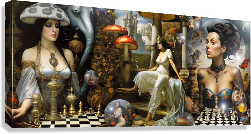 chessX3 Canvas Print