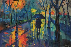 LONE WALK UNDER THE SKIES