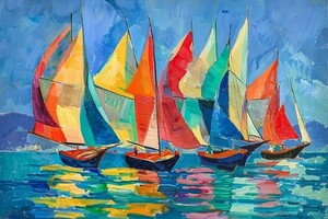 REGATTA OF VIBRANT DREAMS