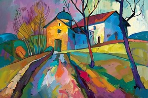 STREAM THROUGH THE VILLAGE