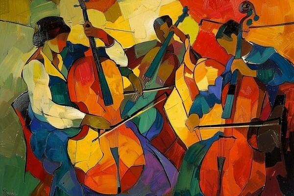 CELLO TRIO Print