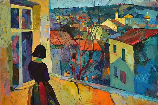 CONTEMPLATION ON CANVASES by GraphixCafe