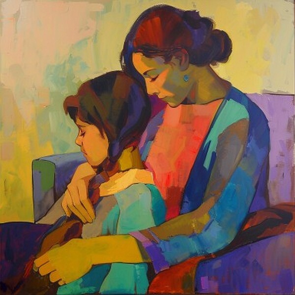 EMBRACE IN HARMONY Print