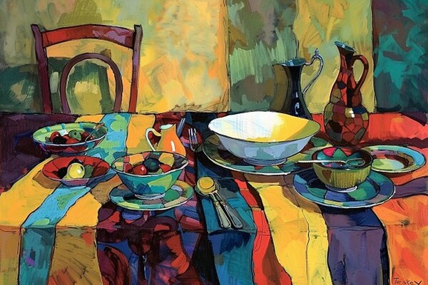 FEAST PREPARED Print