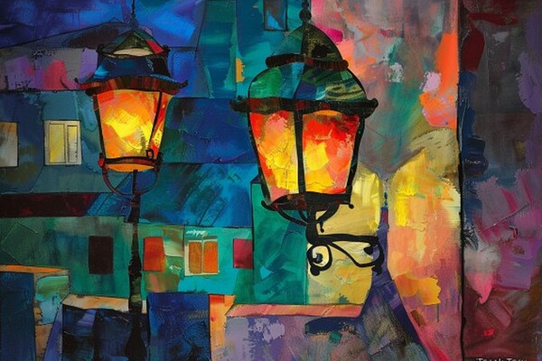 LUMINOUS INTERSECTIONS Print