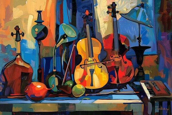 MELODIC COLORPLAY by GraphixCafe
