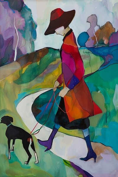 PROMENADE IN BOLD HARMONY Print