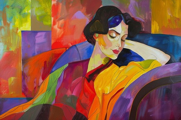 REPOSE IN SPLENDOR Print