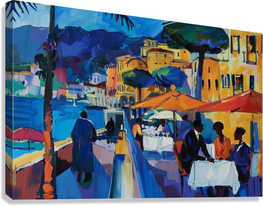 MEDITERRANEAN MELODY I Canvas Print