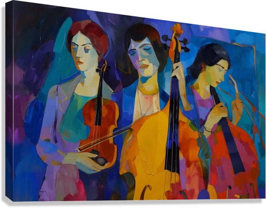 THE FAUVE ORCHESTRA Canvas Print