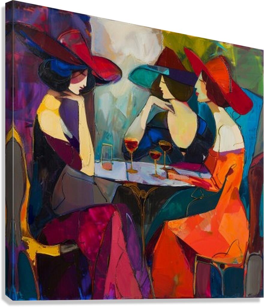 THE ELEGANT SYMPOSIUM Canvas Print