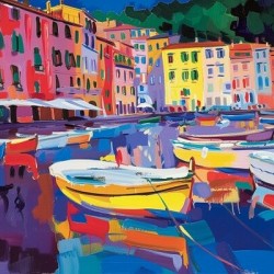 HARBOR HUES AT DAWN