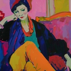 REPOSE IN VIVID HUES