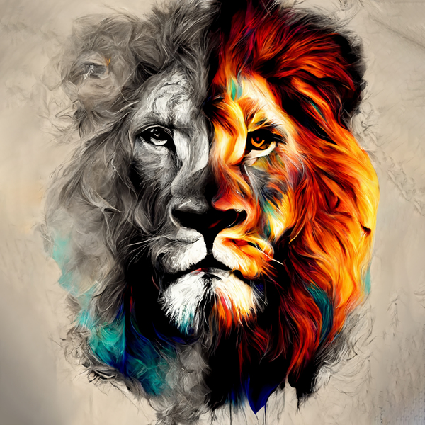 Lion of God Wall Art 2 Print