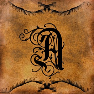 Beautiful Monogram Letter A