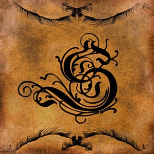 Beautiful Monogram Letter S