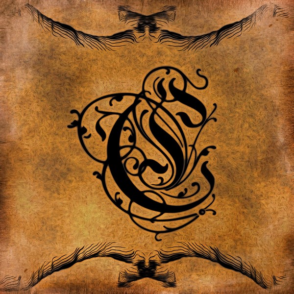 Beautiful Monogram Letter C by George Cuda