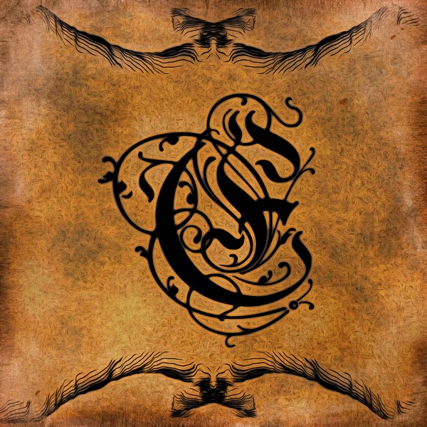 Beautiful Monogram Letter E Print