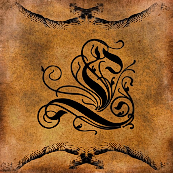 Beautiful Monogram Letter L by George Cuda