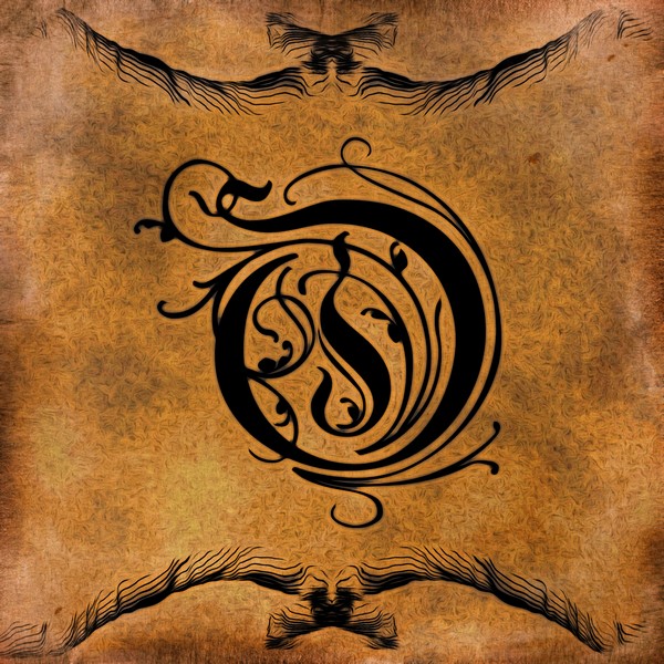Beautiful Monogram Letter O by George Cuda