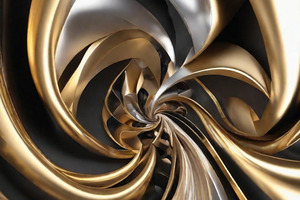 Elegance in Time: Mystical Gold Black and Silver Time Piece Collection 2