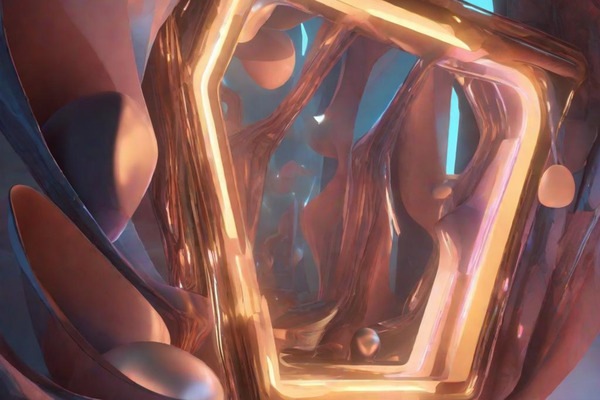 Cubic Chronicles 3D Abstracted Stories by Kissed By Art2