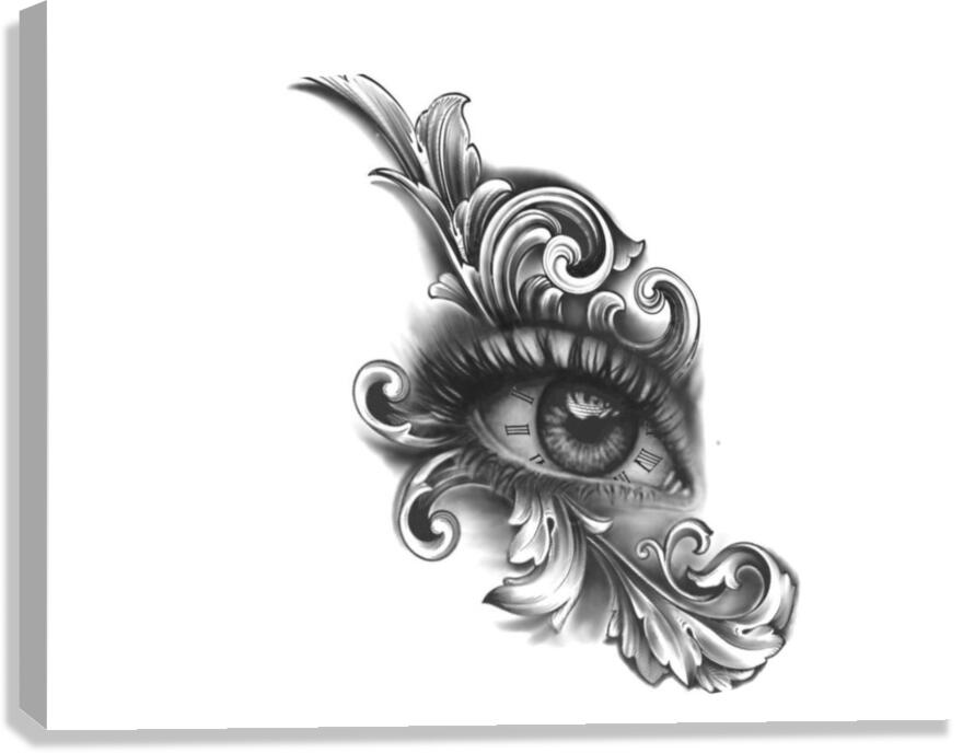 Timeless Gaze Canvas Print