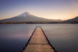 Mount Fuji sunset
