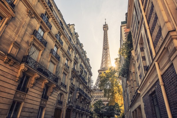 Parisian view Print