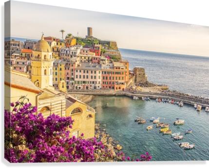 Vernazza Canvas Print