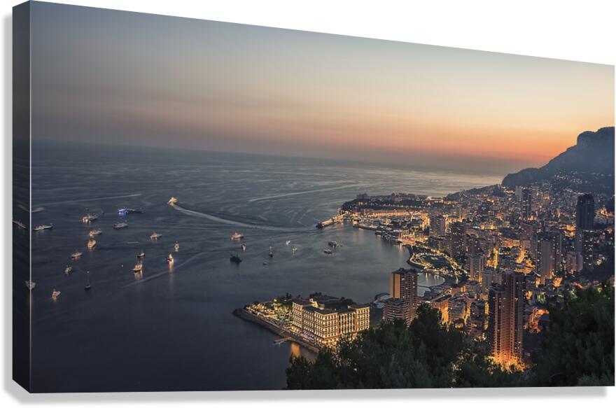 Monaco Canvas Print