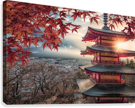 Chureito Canvas Print