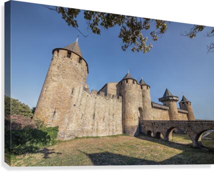  Comtal castle Canvas Print
