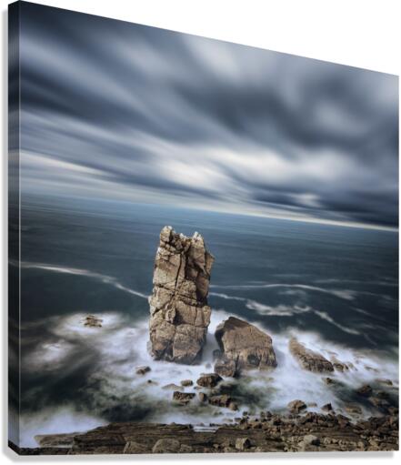 Cloudy day Canvas Print