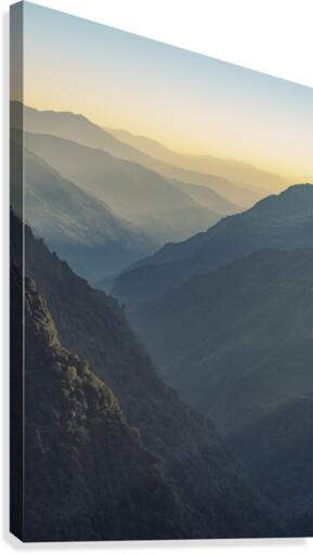 Layers Canvas Print