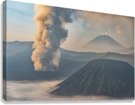 Active Volcano Canvas Print