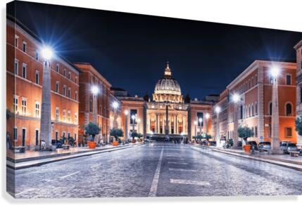 Vaticano Canvas Print